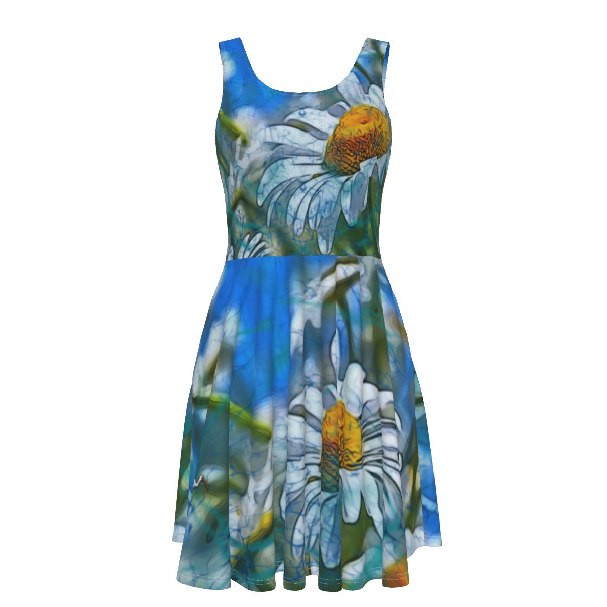 All-Over Print Women's Tank Vest Dress