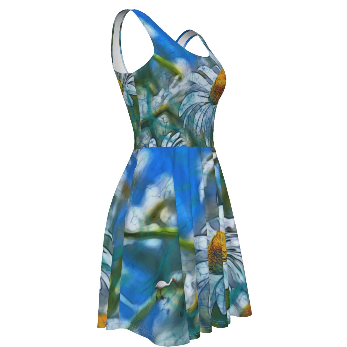 All-Over Print Women's Tank Vest Dress