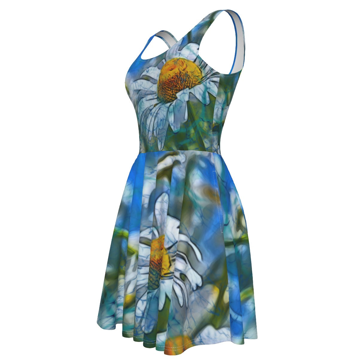 All-Over Print Women's Tank Vest Dress