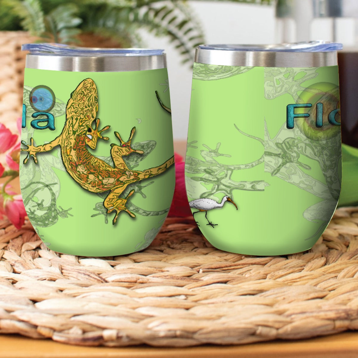 Lizard Key Stainless Steel Cup