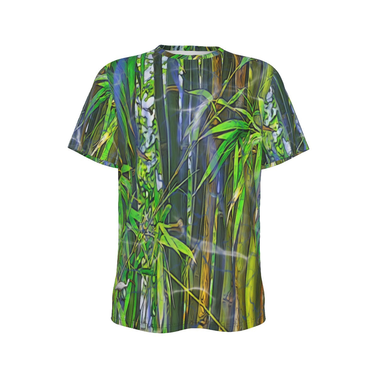 All-Over Print Men's O-Neck Sports T-Shirt