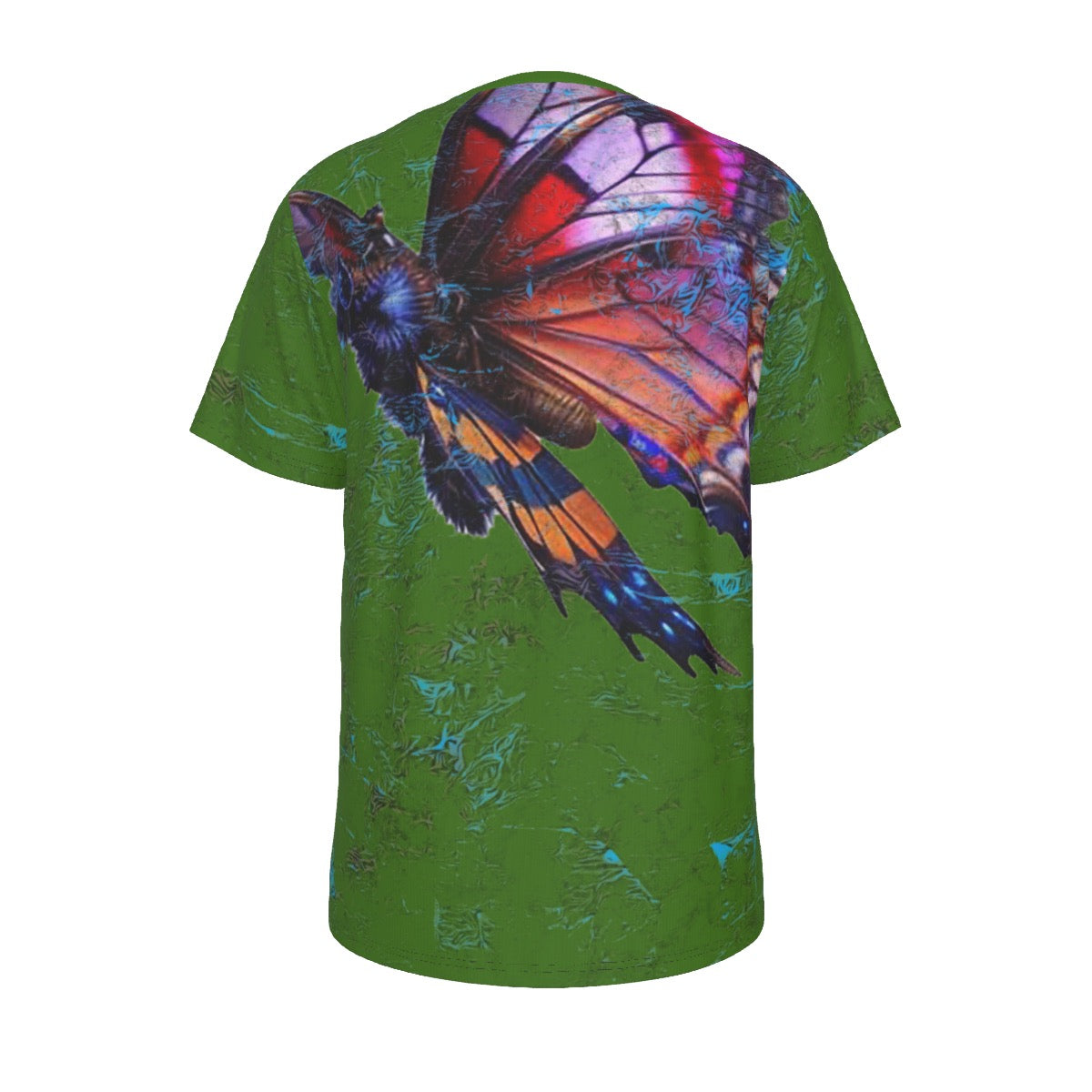 All-Over Print Men's O-Neck Sports T-Shirt