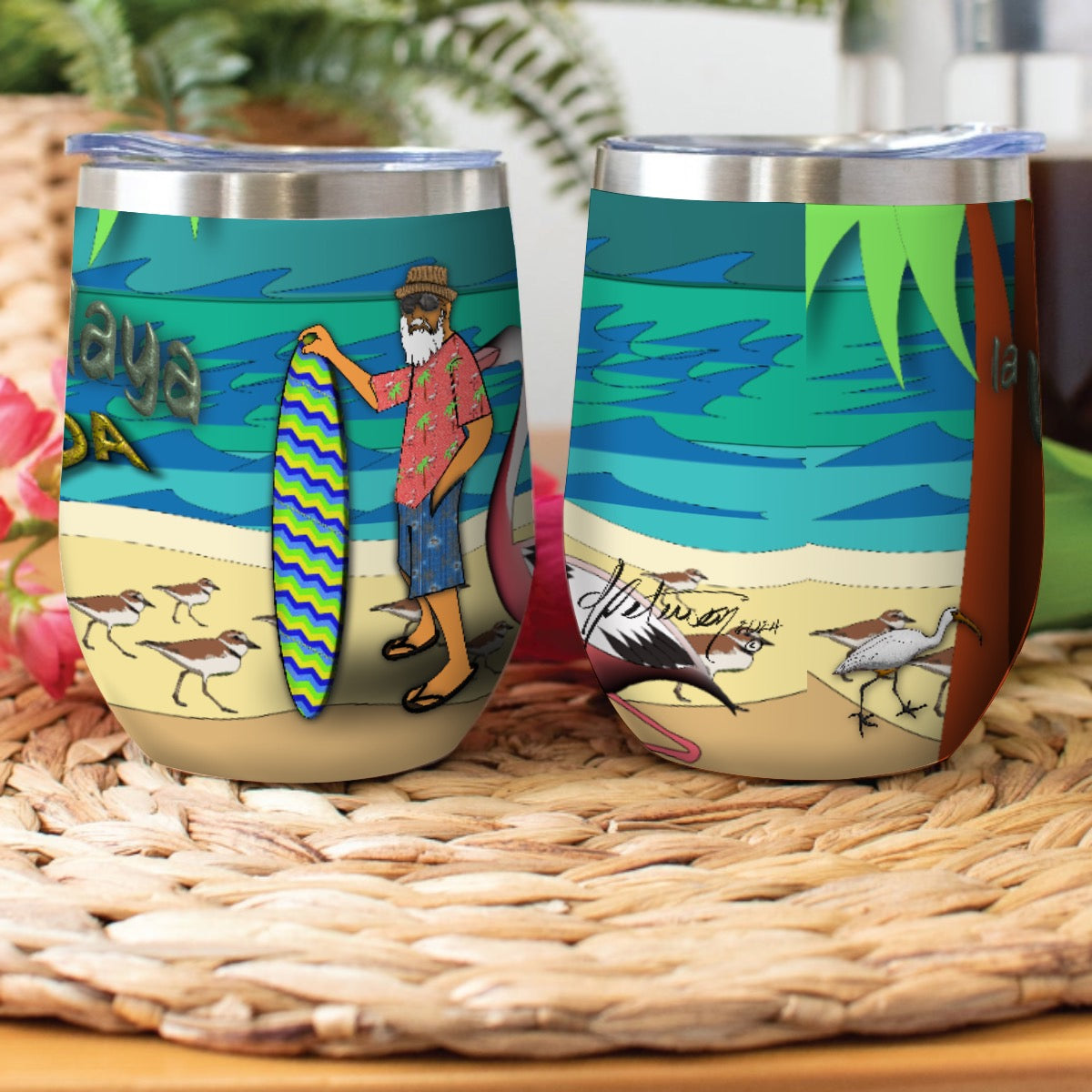 Raccoon Slew Stainless Steel Cup