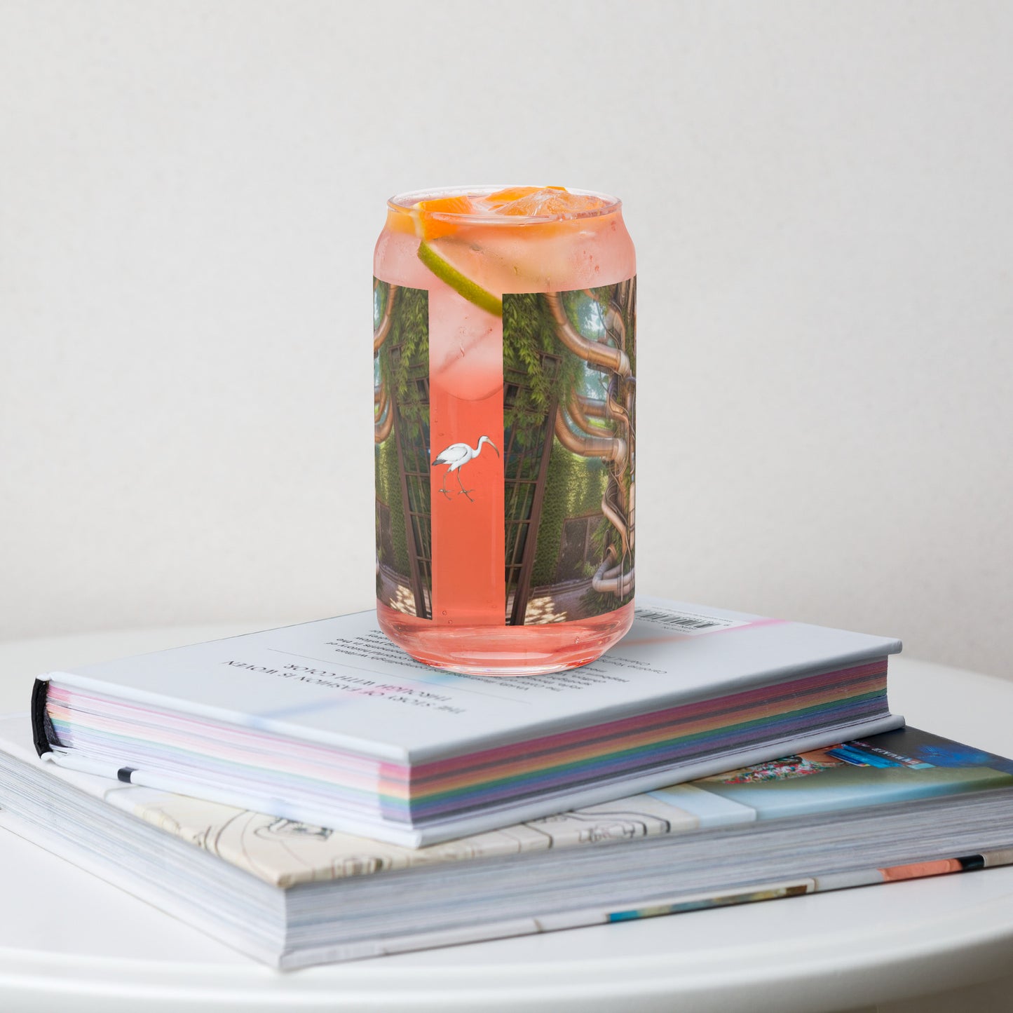 Can-shaped glass