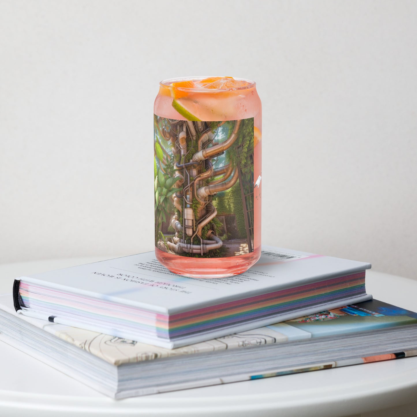 Can-shaped glass