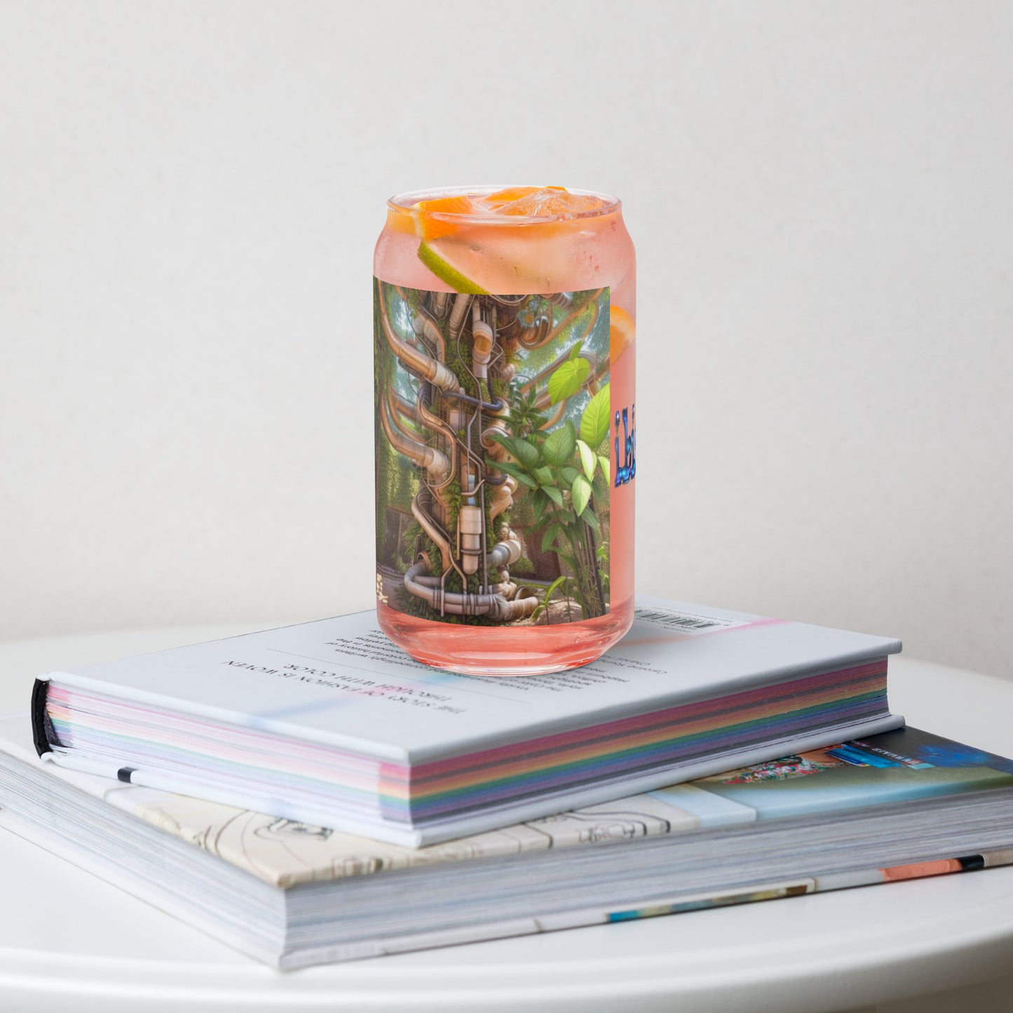 Can-shaped glass