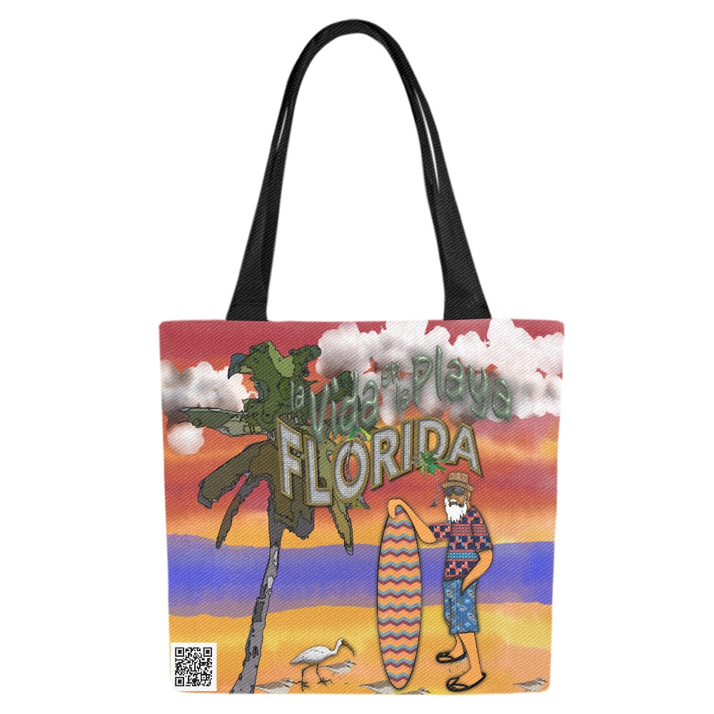 Florida Dude Canvas Tote Bag