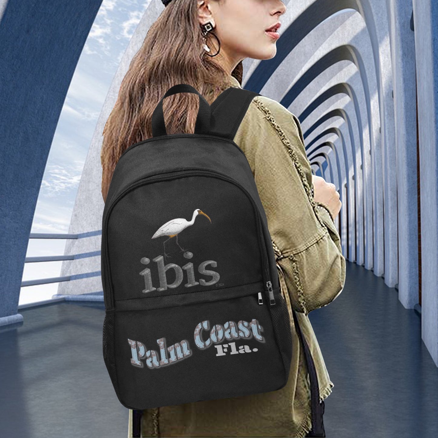 Ibis Brand Backpack w/ Side Mesh Pockets