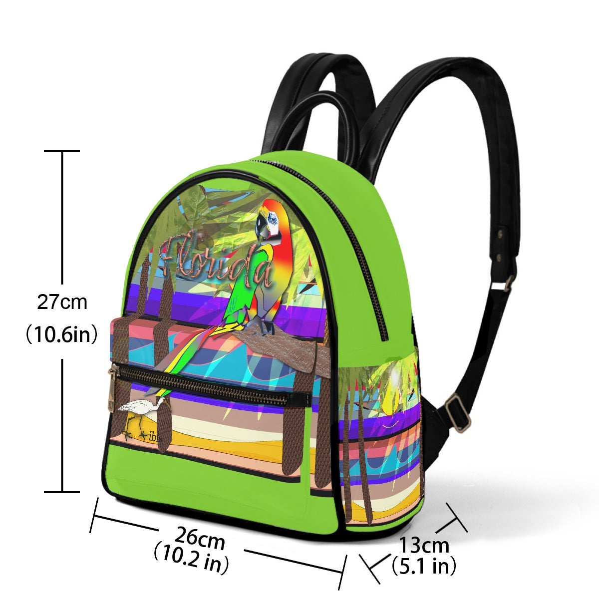 AiB Parrot Head v1 Backpack 2395