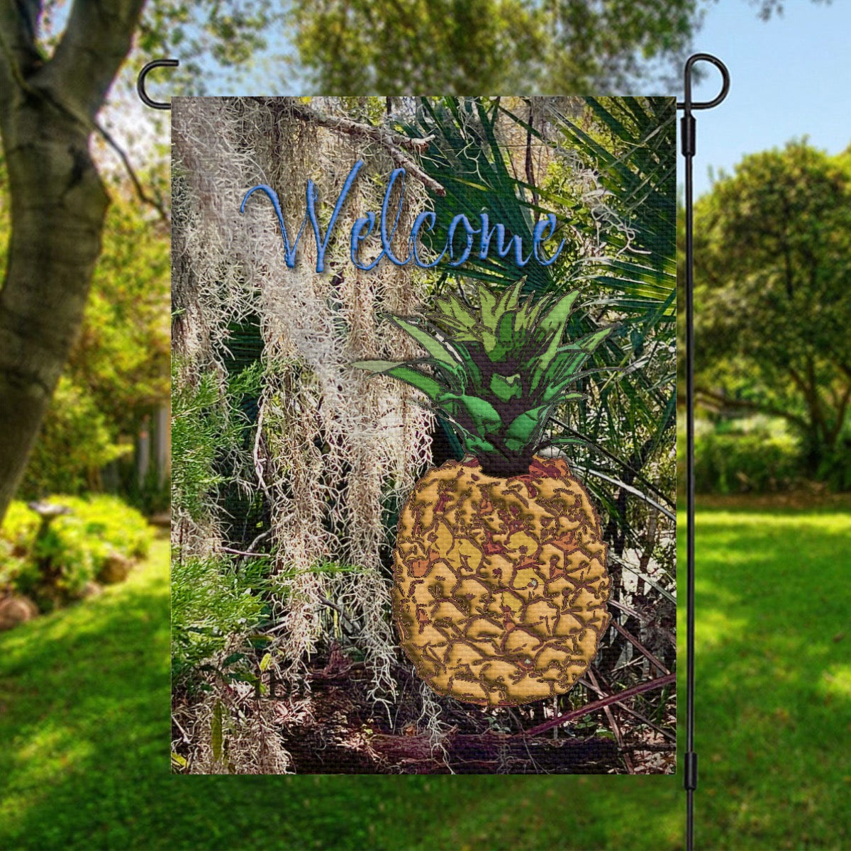 AiB Pineapple Cay Garden Flag 23238