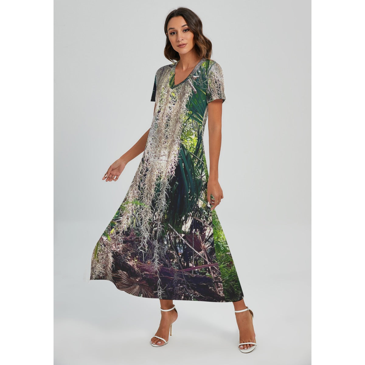 WiB Spanish Moss Pointe With Side Slit 23246