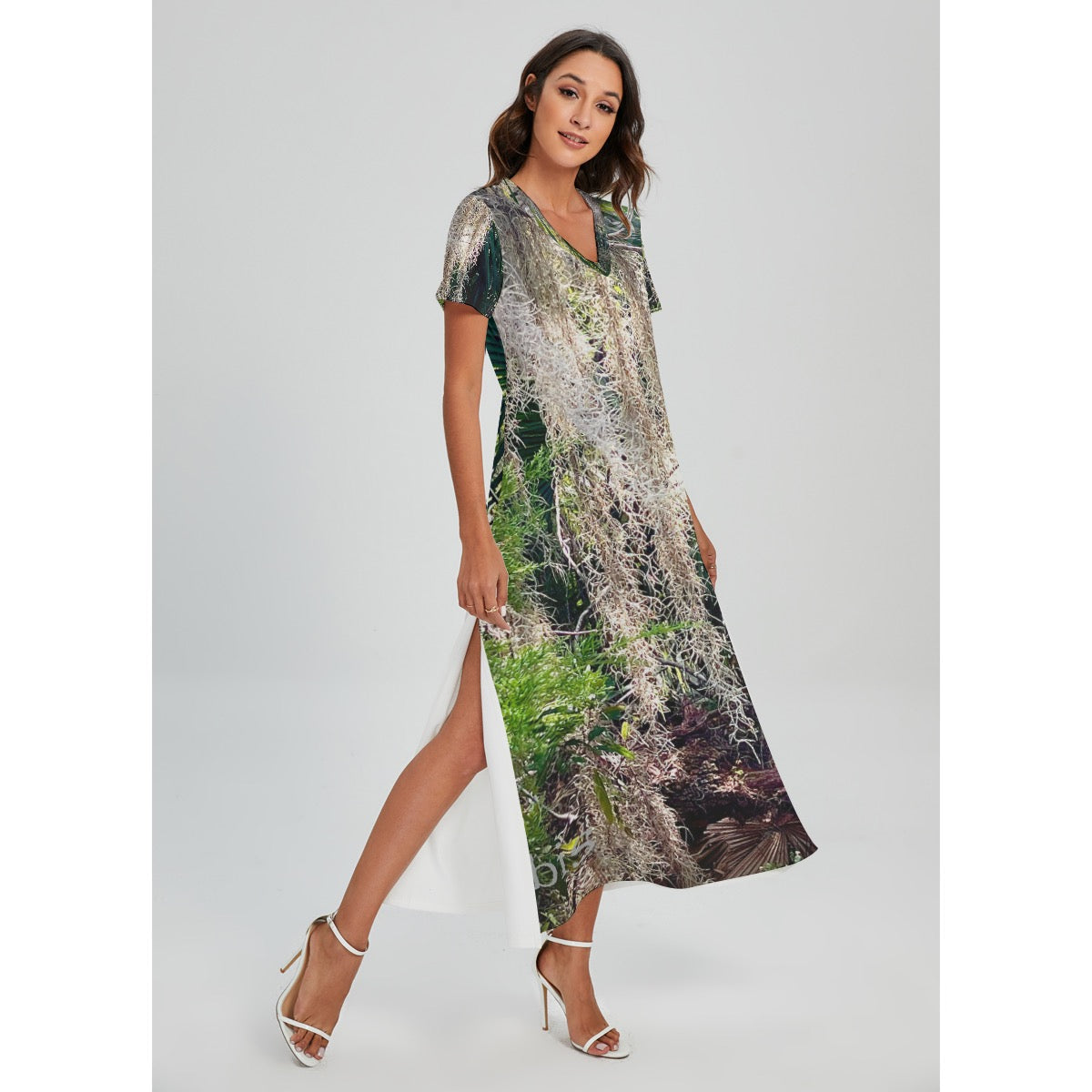 WiB Spanish Moss Pointe With Side Slit 23246