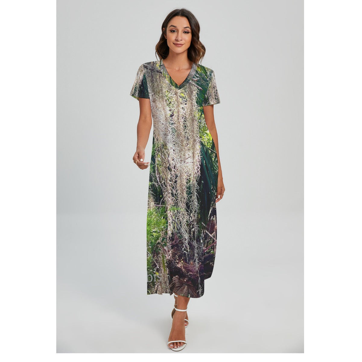 WiB Spanish Moss Pointe With Side Slit 23246
