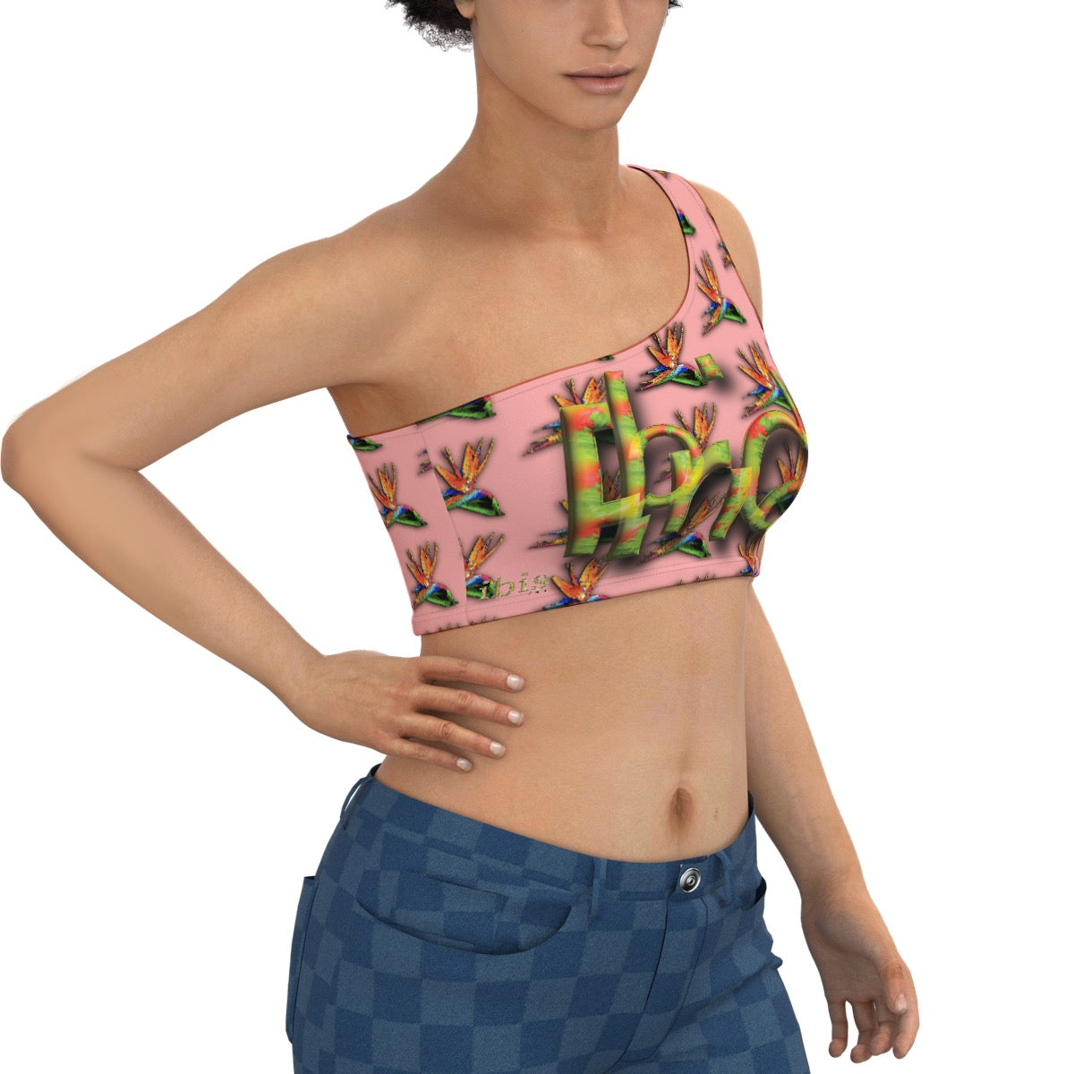 WiB Fla-Fla 1 Shoulder Crop 23150