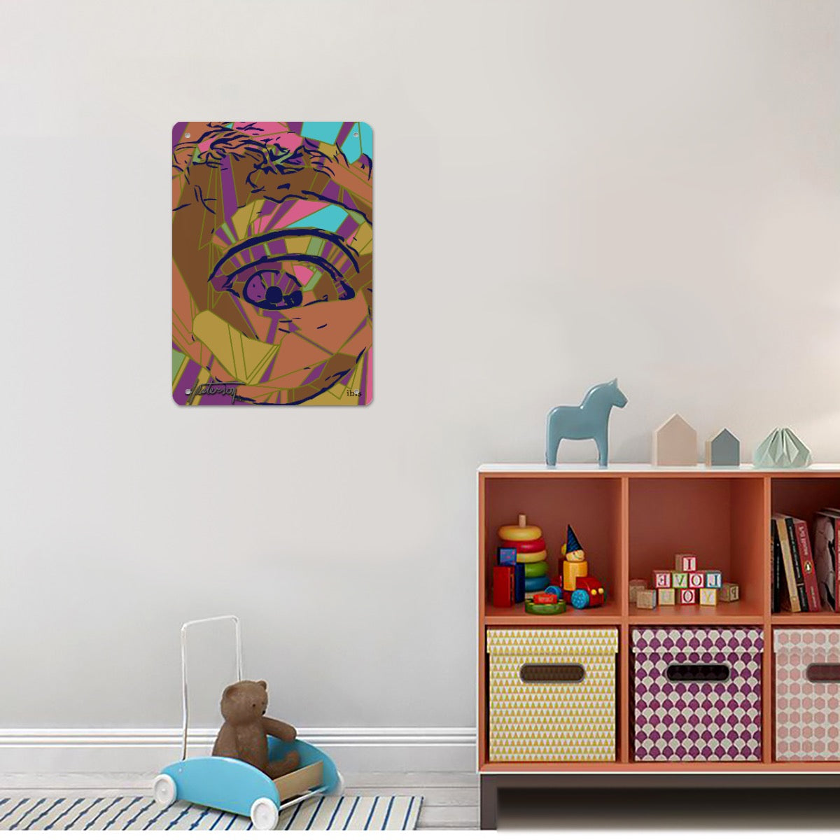 AiB Viva Florida Iron Wall Painting 23243