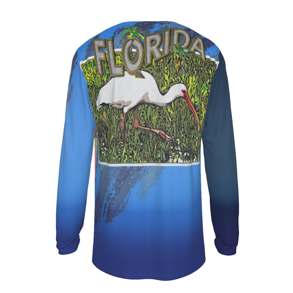 All-Over Print Men's V-Neck Long Sleeve T-Shirt