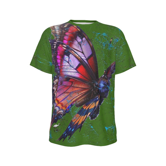 All-Over Print Men's O-Neck Sports T-Shirt