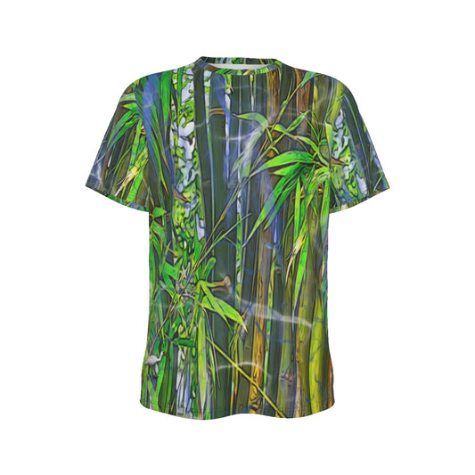 All-Over Print Men's O-Neck Sports T-Shirt