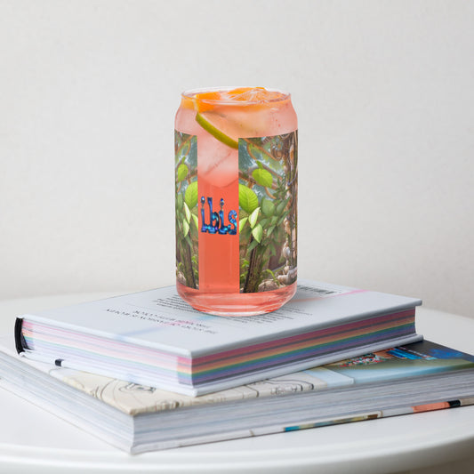 Can-shaped glass