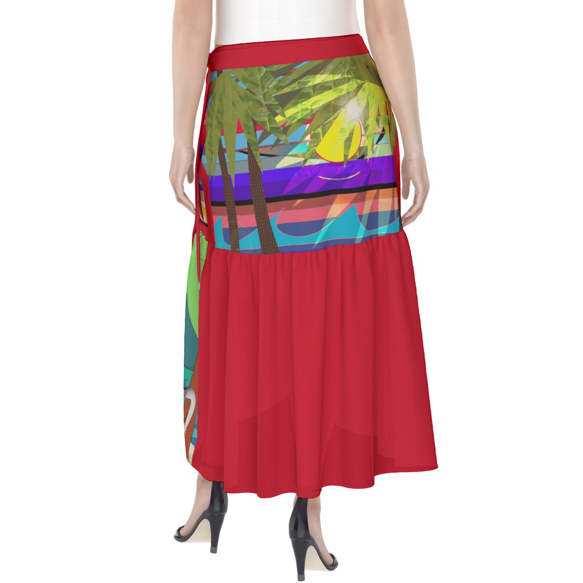 WiB Fla Vida Local Wrap Skirt 2339