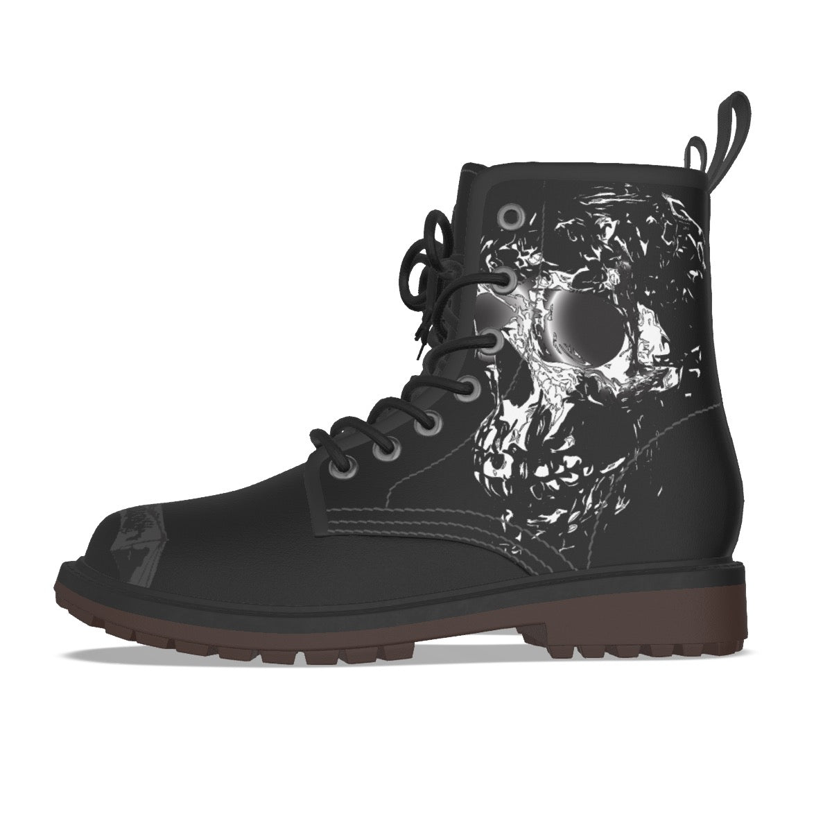 23286 Skull Cathedral Martin Short Boots