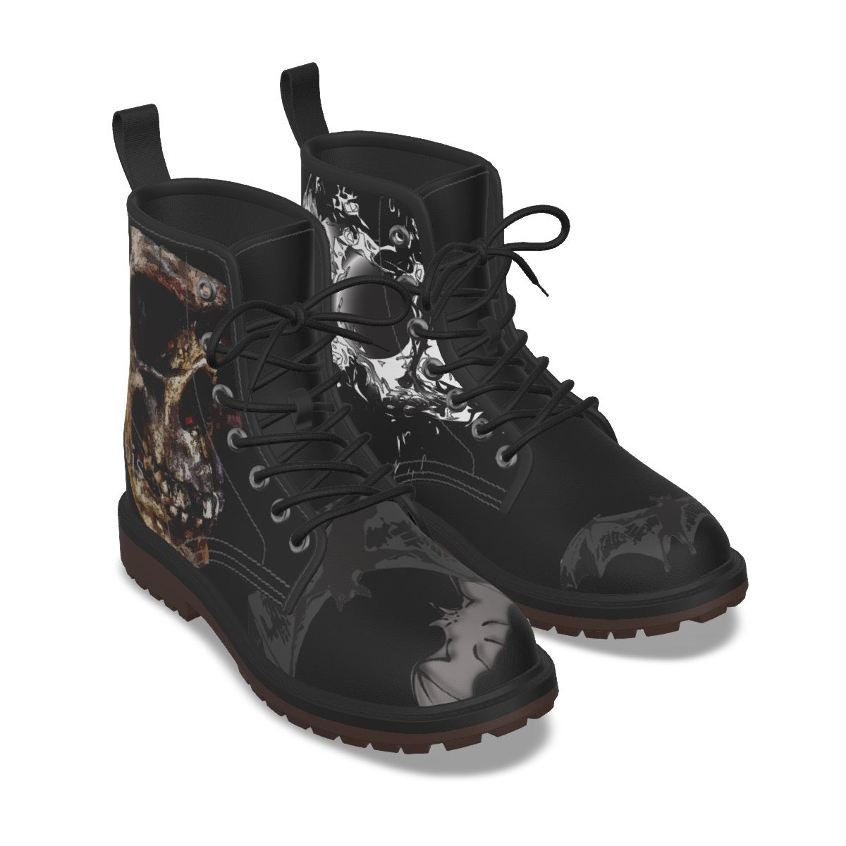 23286 Skull Cathedral Martin Short Boots