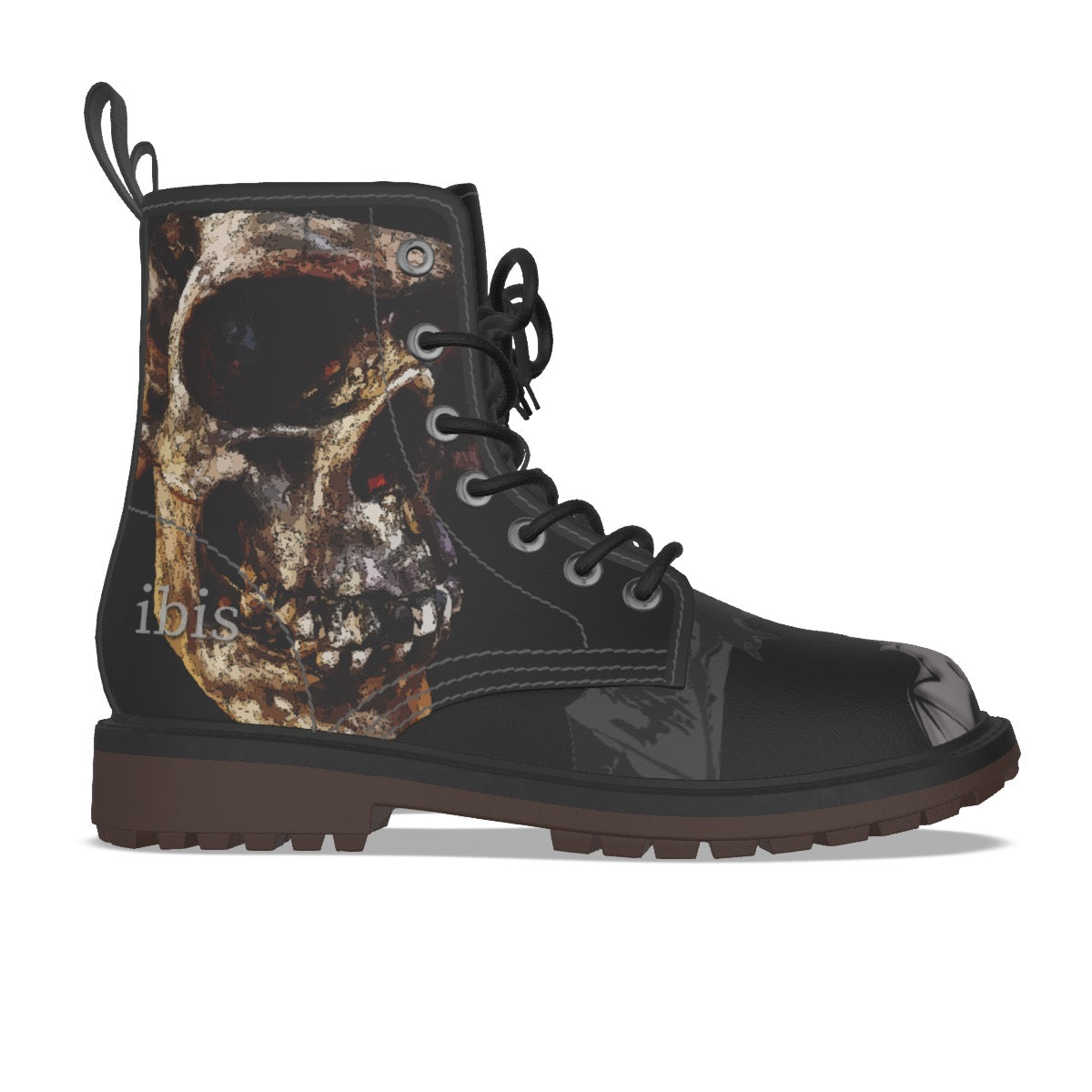 23286 Skull Cathedral Martin Short Boots