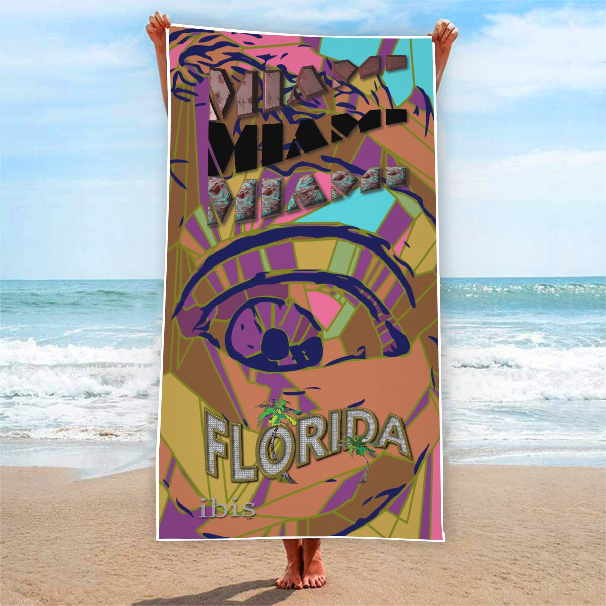 AiB Port St. Lucie Beach Towel 23234