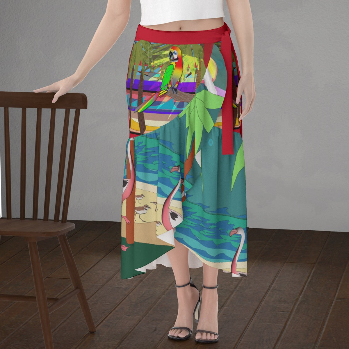 WiB Fla Vida Local Wrap Skirt 2339