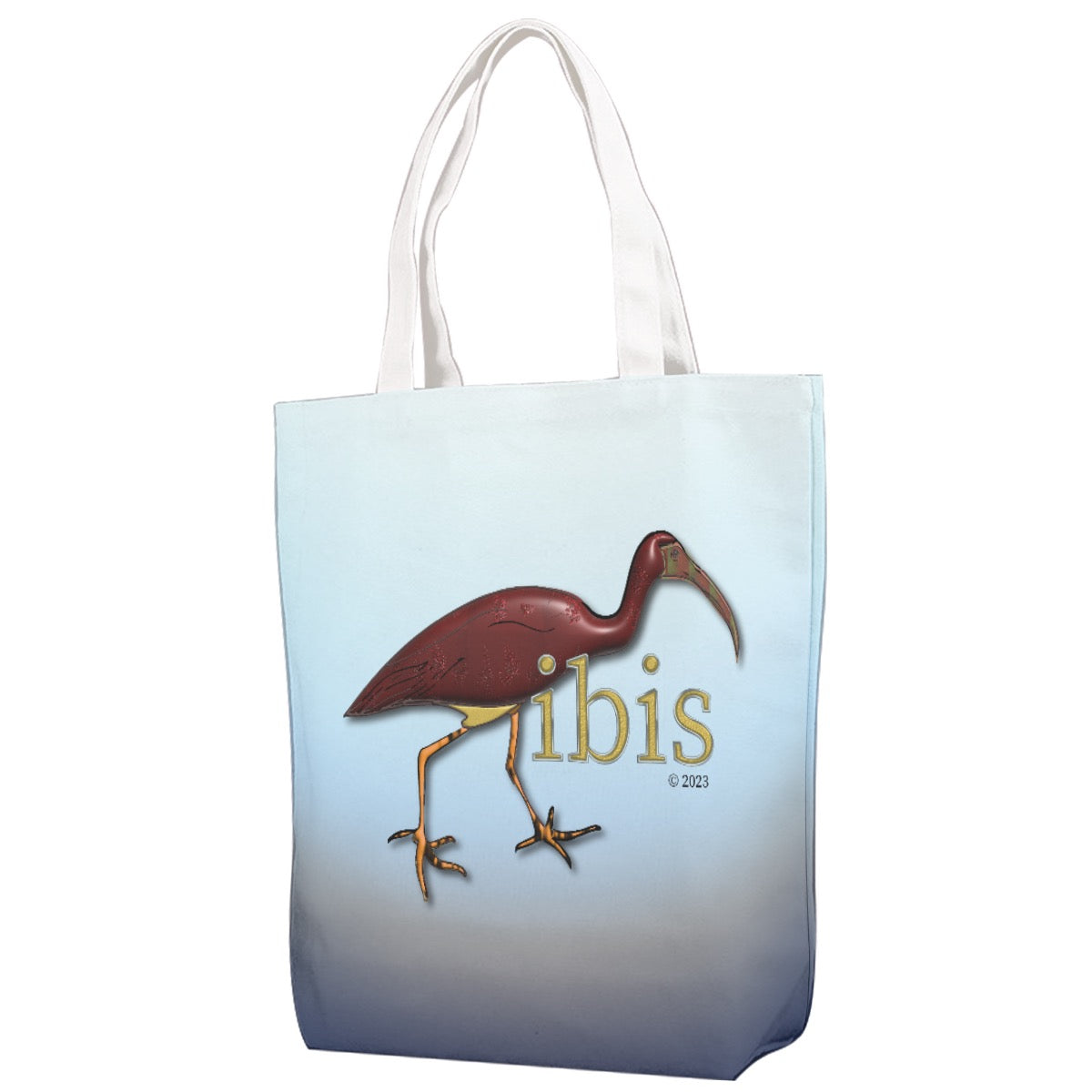 AiB Palm Coast Ibis Canvas Bag 23199