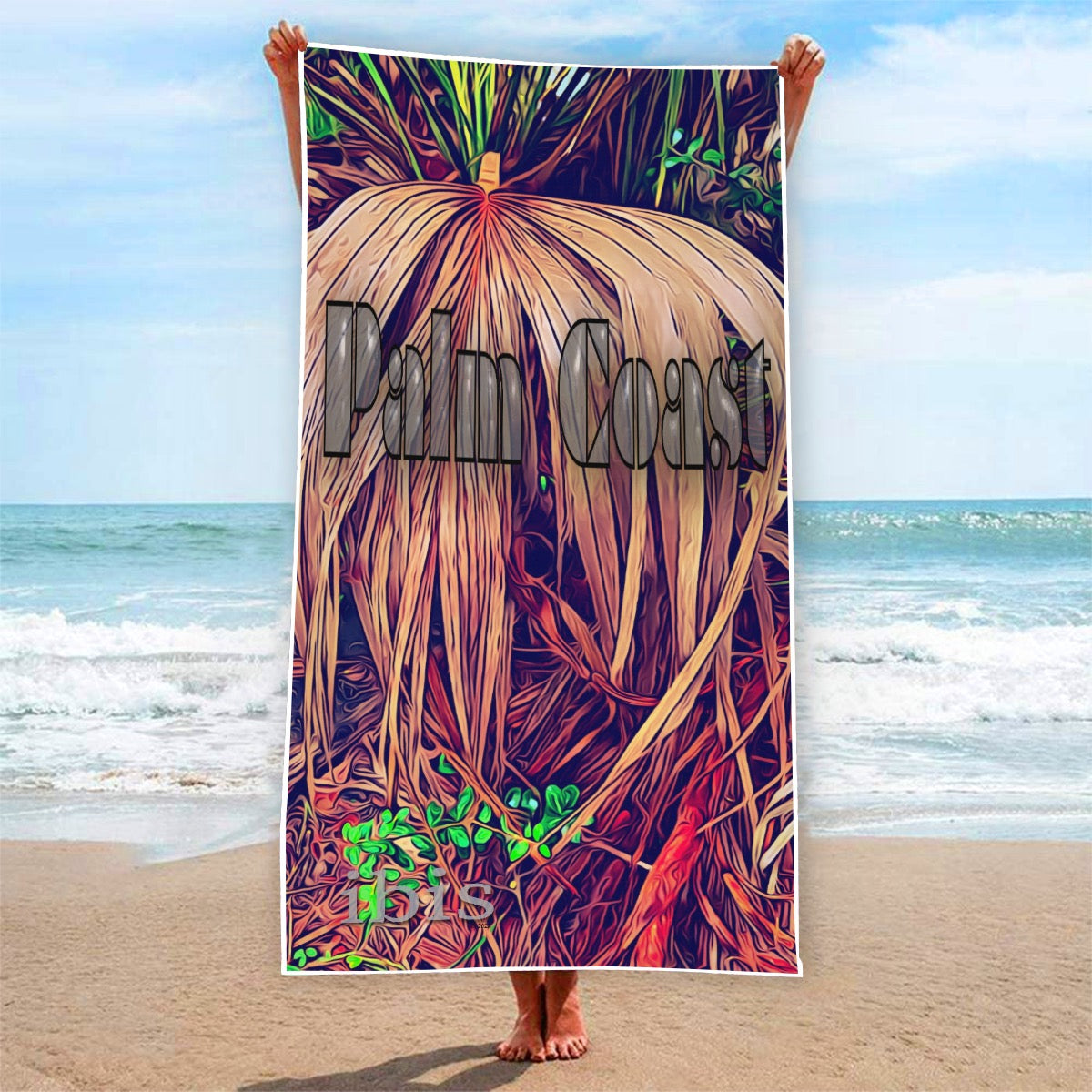 23275 Palm Coast w/Title Beach Towel
